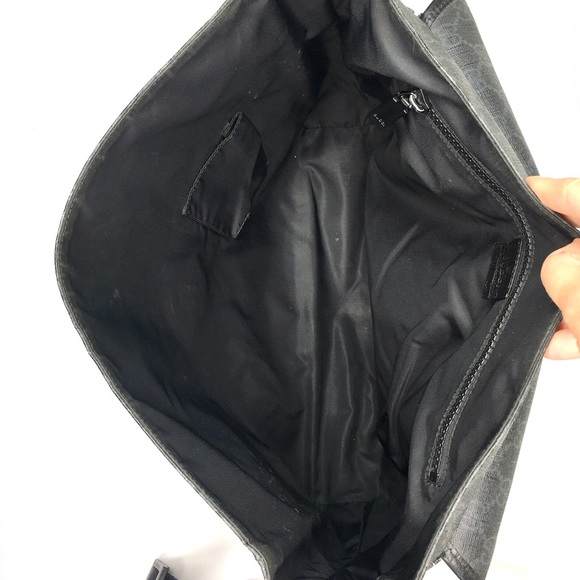 Authentic Gucci black monogram unisex mess… - Picture 8 of 16